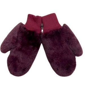 Offers Welcome!! NWT Garnet Rabbit Fun Mittens - Imperial Garnet